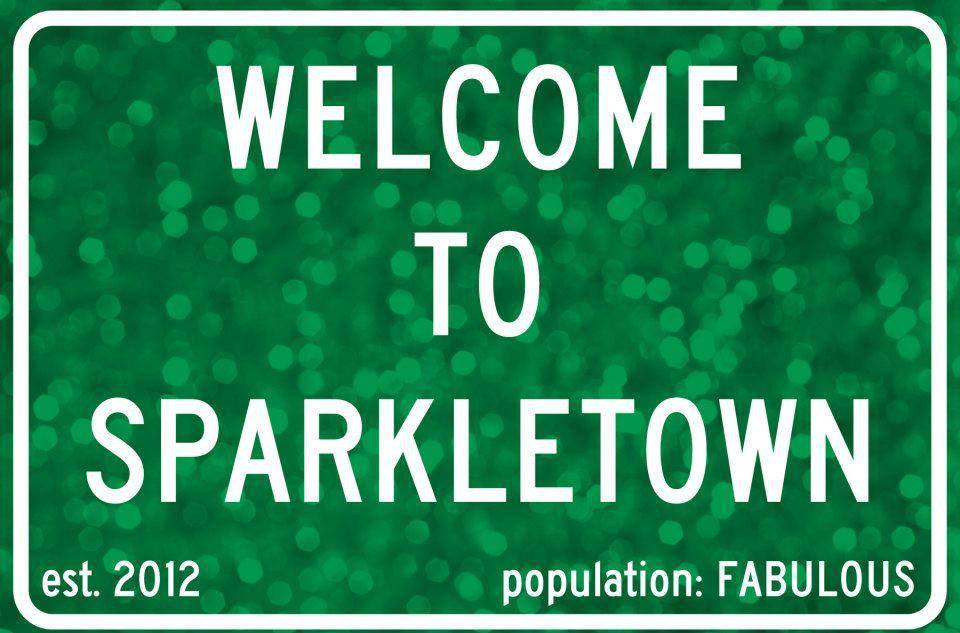 Sparkletown Productions logo - burlesque boston troupe